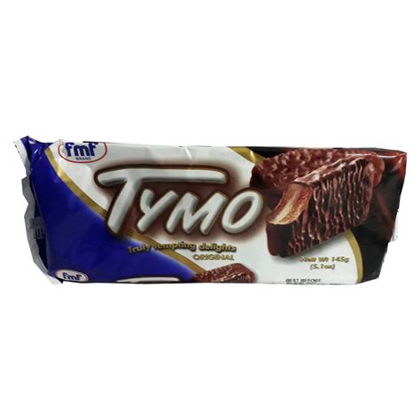 FMF Tymo Chocolate Coated Biscuit - Original 145g - RB Patel Group