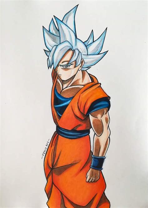 Goku Ultra Instinto Dominado Dibujarte Amino
