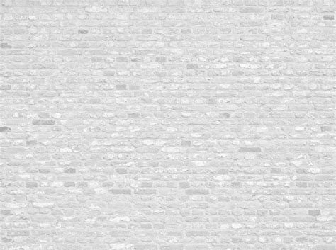 White Brick Wall Custom Made Wallpaper On Brick