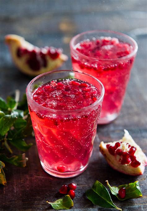 Refreshing Pomegranate Spritzer Pictures Photos And Images For