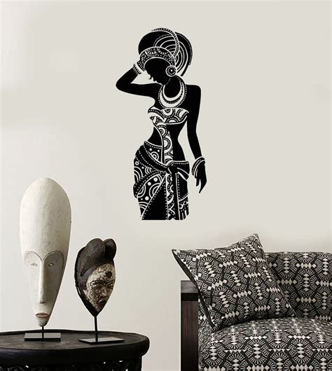 Famous Black Wall Art Stickers References Caribbean Dinner Party