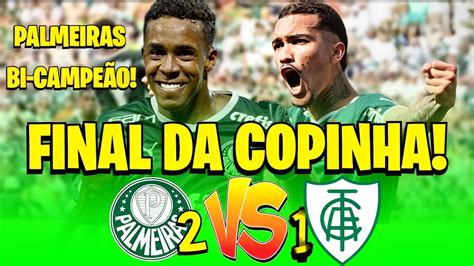 Palmeiras X America Mg 2 1 Final Da Copa SÃo Paulo Todos Os Gols E Destaques 2023 Hd Youtube