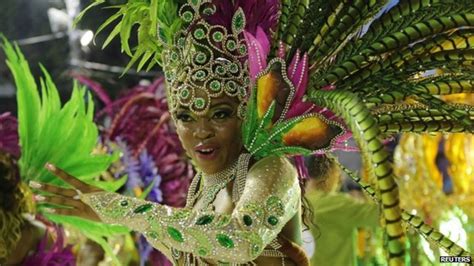 Rio Revellers Celebrate Carnival Bbc News