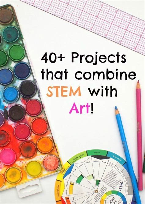 40 Projects That Combine Stem With Art Great Resource For Art