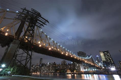 Queensboro Bridge New York City Stock Photo Image Of Financial
