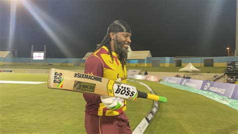 Wi V Aus 2021 Chris Gayle Dedicates His Brutal 67 Run Knock In 3rd