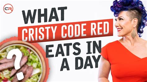 What Cristy Code Red Eats In A Day Youtube