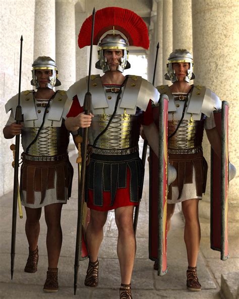 Dforce Classic Roman Armor For Genesis 8 Male 3d Figure Assets 3d