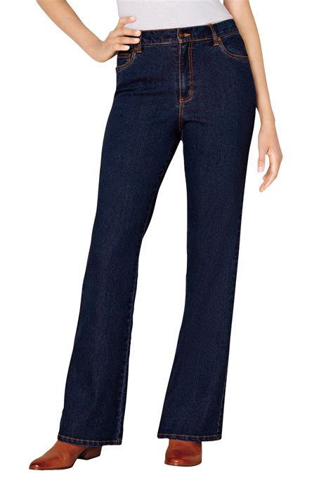 Woman Within Woman Within Womens Plus Size Tall Bootcut Stretch Jean Jean