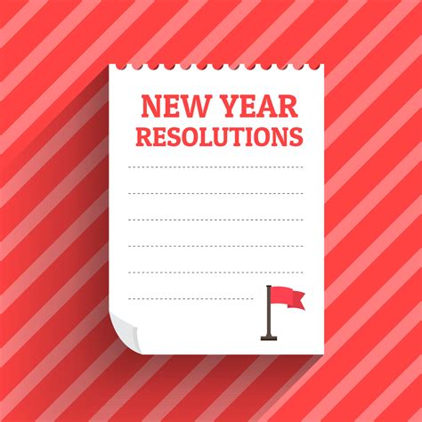 New Year Resolutions 2213997 Vector Art At Vecteezy