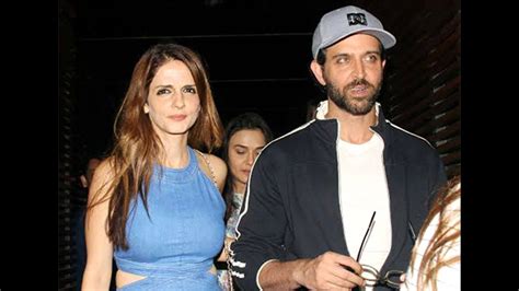 Exclusive Hrithik Roshan Met His Ex Wife Sussanne Khan In Goa Party