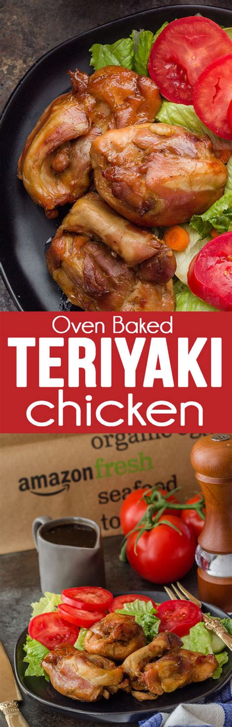 Teriyaki is derived from the japanese root words teri, to shine, and yaki, to broil or grill that's the way traditional teriyaki looks: Oven Baked Teriyaki Chicken - Easy Peasy Meals