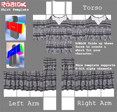 Aesthetic Roblox Outfits Template
