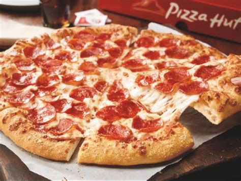 Calorie Pizza Hut Pepperoni Pizza Thick Crust Chemical Composition And Nutritional