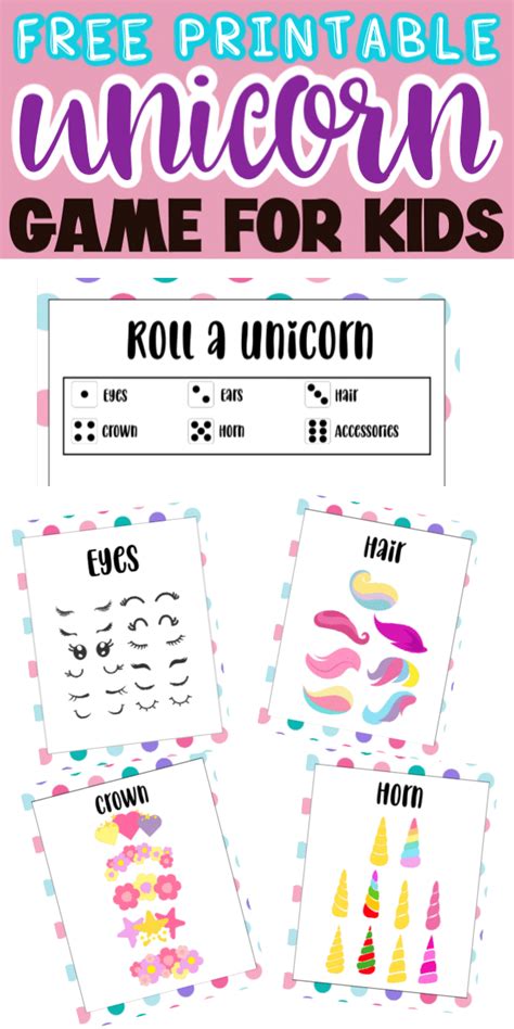 Printable Unicorn Party Games Printable Word Searches