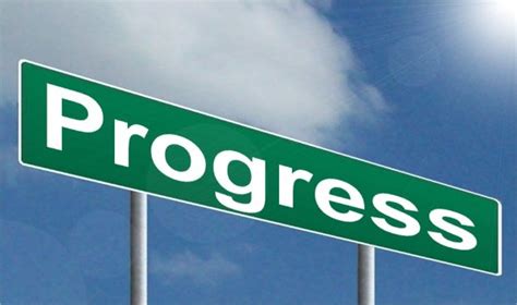 Progress Free Of Charge Creative Commons Highway Sign Image