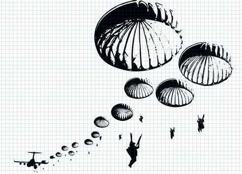 Airborne Svg Army Svg Paratrooper Army Svg Png Cut Etsy
