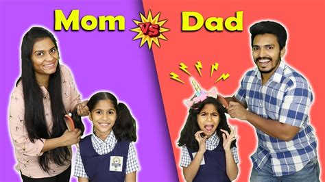 Mom Vs Dad Funny Video Abcd Mom Style Abcd Dad Style Youtube