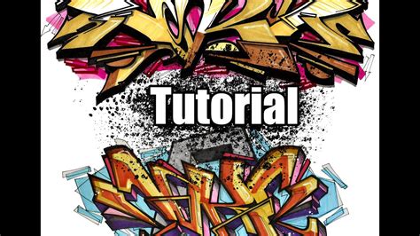 Tutorial How To Make Graffiti Sketches Step By Step Youtube