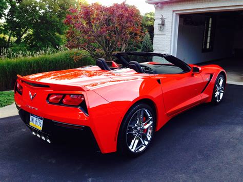 Fs For Sale 2015 Corvette Convertible 3lt Z51 8spd Auto Torch Red