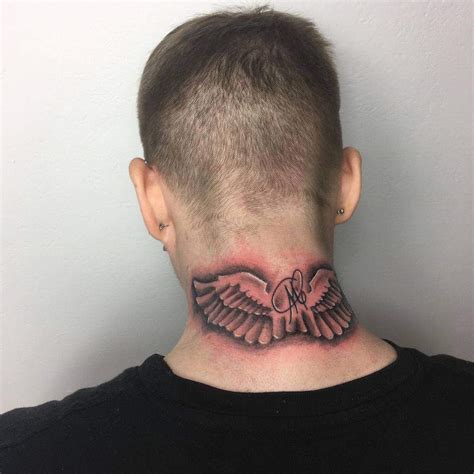 Top 93 About Male Back Of Neck Tattoos Latest Billwildforcongress