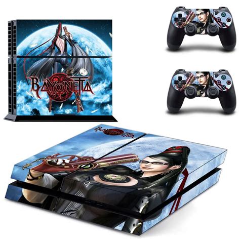 Bayonetta Vinyl Game Cover For Ps4 Skin Sticker For Ps4 Playstation 4