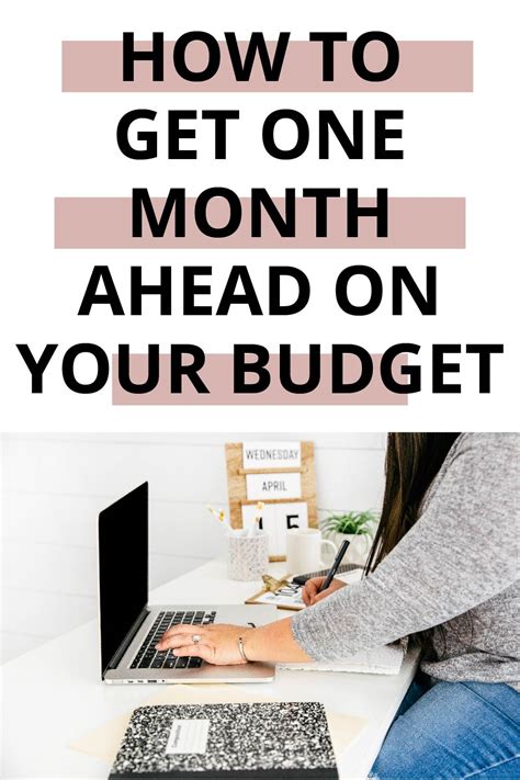 How To Get One Month Ahead On Your Budget Erin Gobler