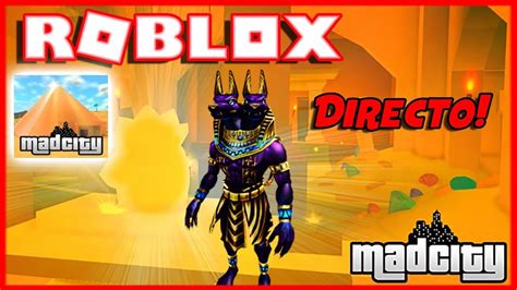 DIRECTO ROBLOX MADCITY Robamos La Pirámide Con SUBS YouTube