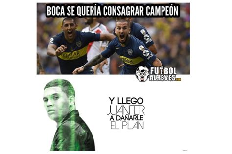 Muchos goles y quién pasa boca juniors. Memes de la final entre River Plate y Boca Juniors por la ...