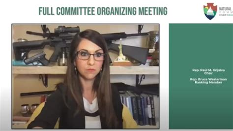 Rep Lauren Boebert Surrounded Herself With Guns For A Congressional