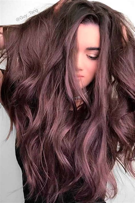Hair Color 2017 2018 Chocolate Lilac Hair How