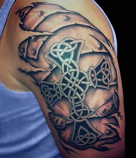 40 Celtic Tattoos For Men Cool Knots And Complex Curves
