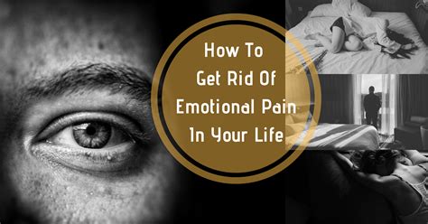 Emotional numbness can happen as a result of physical or emotional pain. How To Get Rid Of Emotional Pain In Your Life - Escape Writers