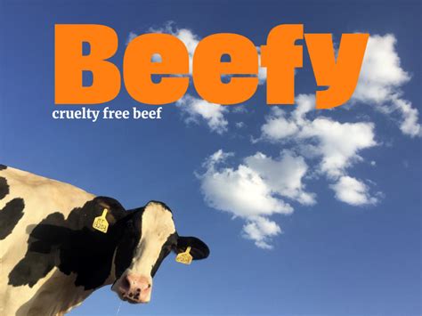 Beefy Cruelty Free Beef On Behance