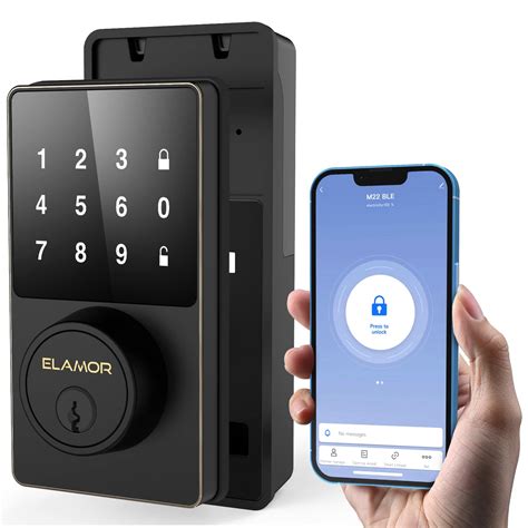 Buy Smart Lock With Bluetooth Keyless Entry Door Lock With Touchscreen