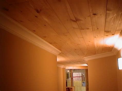 Instatrim can also be used to cover sloppy paint jobs on ceiling and wall corners, keep moisture from. planked wood ceiling!
