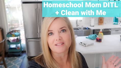 Day In The Life Of A Homeschool Mom Clean With Me In The New House