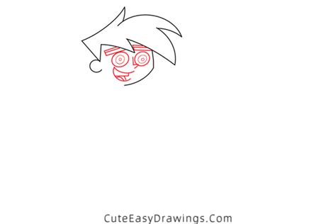 How To Draw Danny Phantom Step By Step Cute Easy Drawings