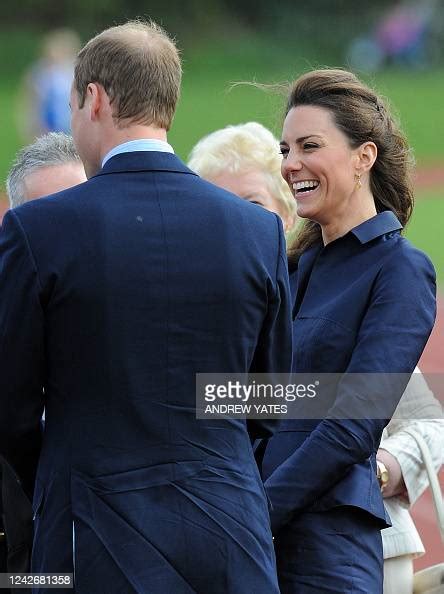 Kate Middleton Laughs As She And Her Fiancee Britain S Prince News Photo Getty Images