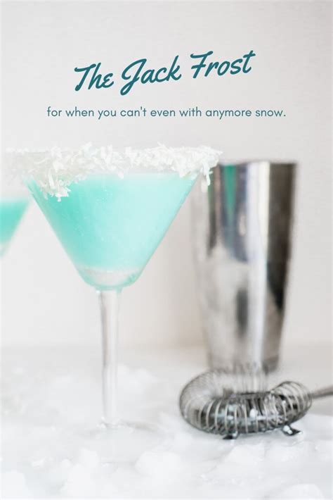 Below you can find similar drinks to the jack frost recipe, in order from the most matching ingredients or similar. The Jack Frost Winter Cocktail - Smells Like Home