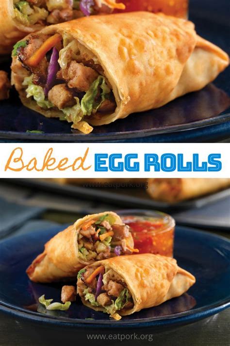 What is pork loin except an excuse to make and eat mashed, roasted, or creamed potatoes? Theses baked pork tenderloin egg rolls are an easy meal ...