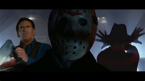 Freddy Vs Jason Vs Ash Jason Voorhees Trailer Directed By Sam Raimi
