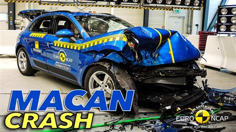Porsche Macan Crash Test Euro Ncap 2014 Youtube