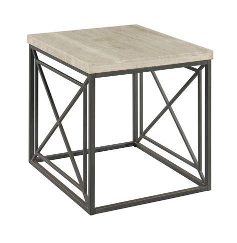 Hammary Vonne Contemporary Rectangular End Table Wayside Furniture