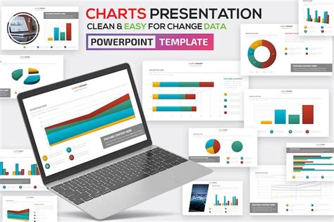 Charts Powerpoint Template By Mamanamsai On Envato Elements