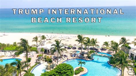 New Trump International Beach Resort 2021 Full Resort Tour Pools