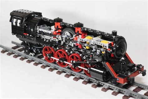 Lego Pneumatic Steam Locomotive Works And Sounds Like The Real Thing