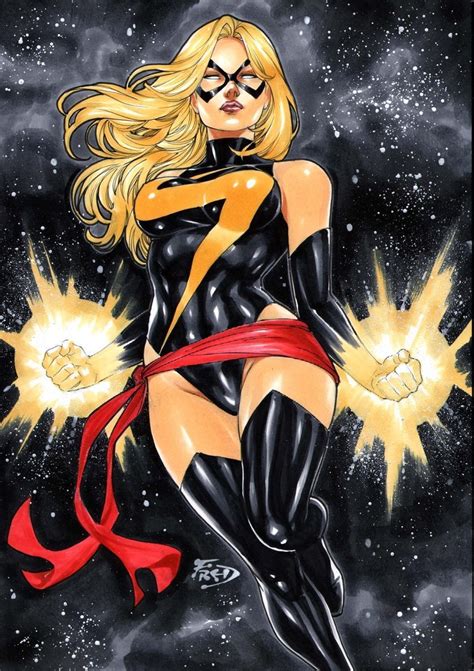 Carol Danvers Ms Marvel Comics Kahoonica