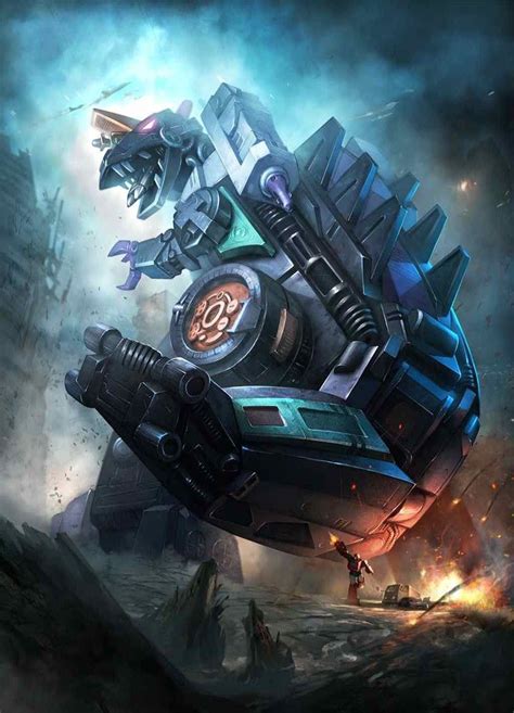 Trypticon Decepticon Base Army Base T Rex Transformers