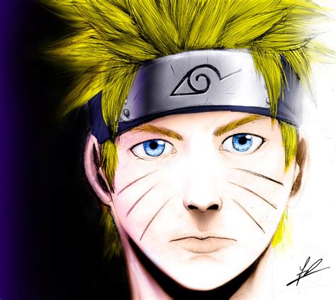 Realistic Naruto Colored By Francosj12 On Deviantart